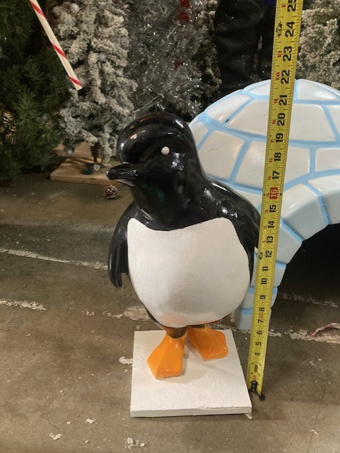 Fiberglass Penguin no hat 20