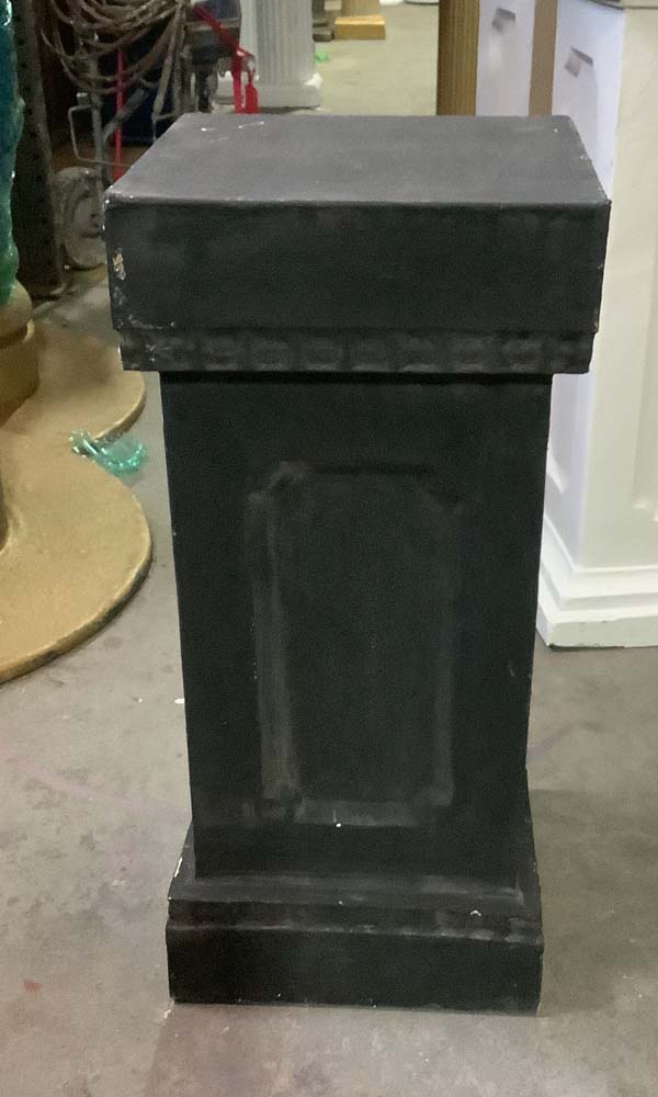 29inch recessed panel square pedestal