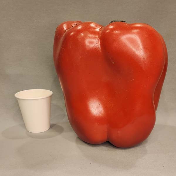 Oversized Red Pepper