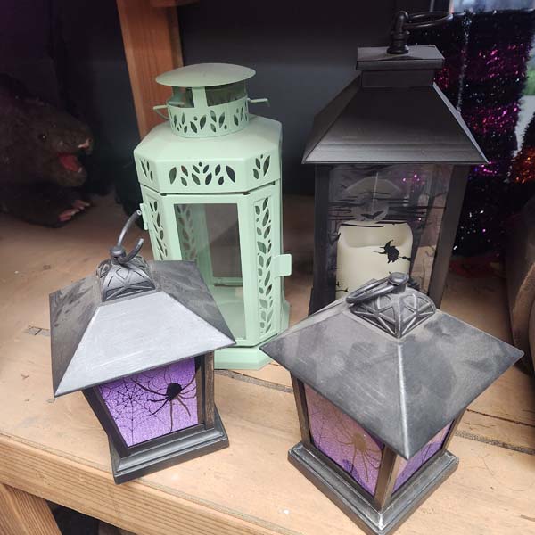 Various modern lanterns