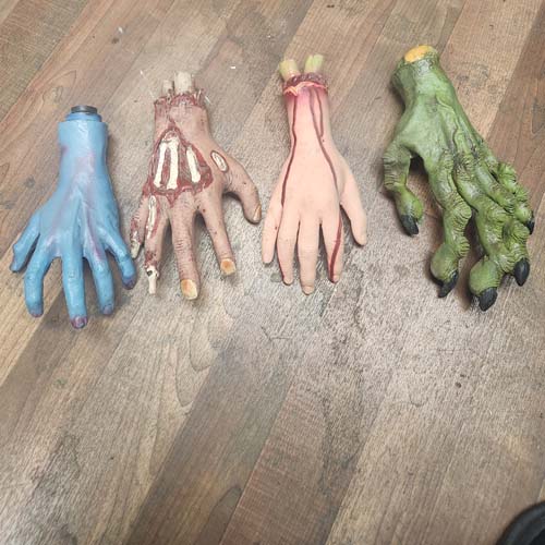 Disembodied hands