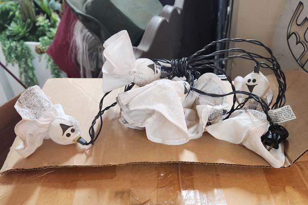 Decorative Halloween lights