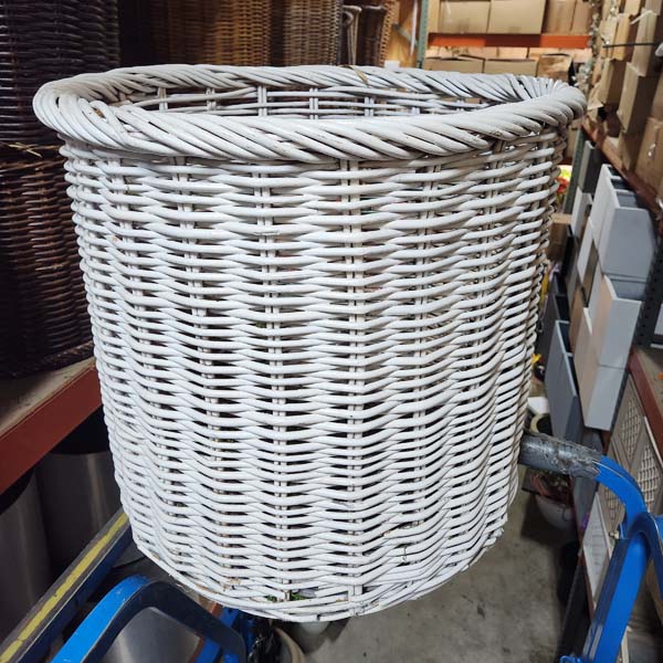 Rattan Baskets-White