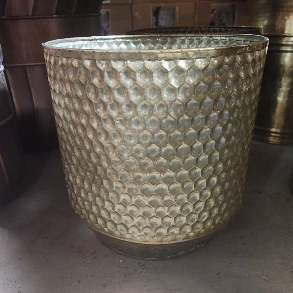 Fancy Brass Hammered 11.5