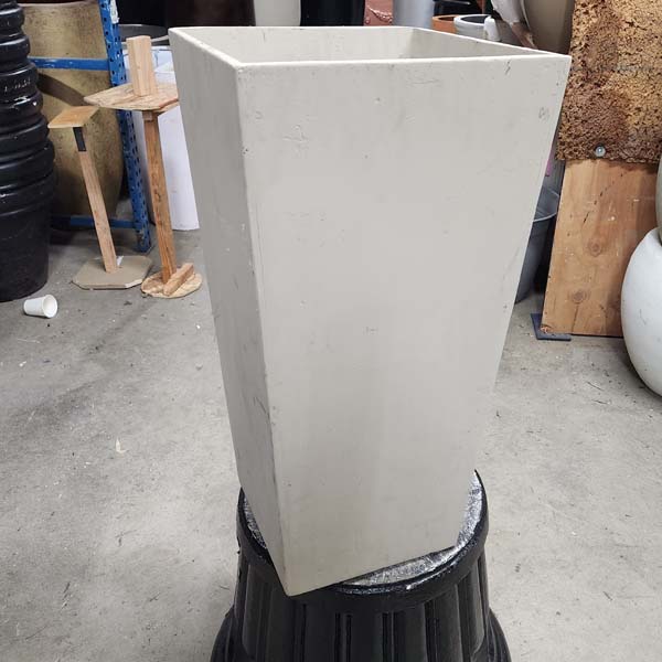 Tall Square Box Tapered Pots, Wood, FG, Plastic