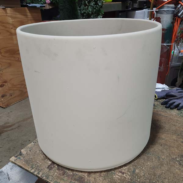 Poly Rimless Cylinder Pot