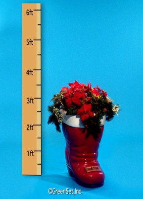 Santa Boot Planter 3 foot
