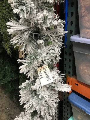 Garland: #19 Heavy flock Iceland Pine