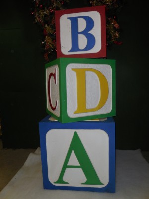 ABC Blocks / Oversize