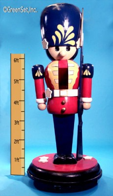 Nutcracker Soldier: 9ft Tall