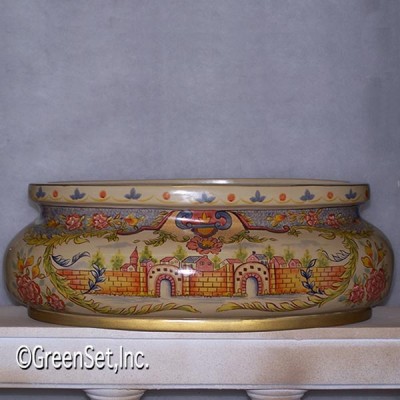 Mexican Oval Low Bowl 21