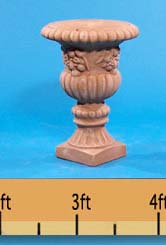 Urn with grapes 20w x 27h