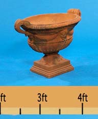 Oval Angel Face Urn 32w x 21h