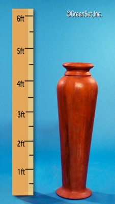 Tall Urn 4.5ft h x 16w