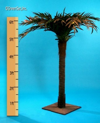Areca Stalk Palm with Kentia Foliage